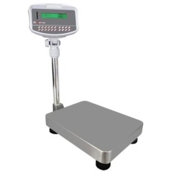 Bascule électronique inox avec colonne 32Kg x 1g