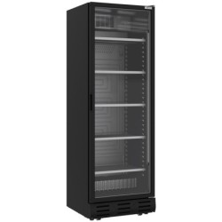 Vitrine ventilée positive 382 litres NOIRE