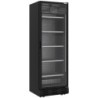 Vitrine ventilée positive 382 litres NOIRE