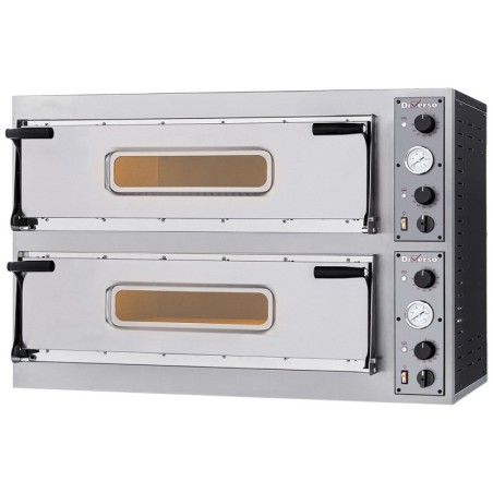 Four électrique 2x 2 pizzas diam. 350mm 2 chambres