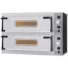 Four électrique 2x 2 pizzas diam. 350mm 2 chambres