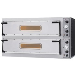 Four électrique 2x 3 pizzas diam. 350mm 2 chambres