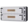 Four électrique 2x 3 pizzas diam. 350mm 2 chambres