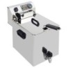 Friteuse de table électrique 10 litres + robinet de vidange