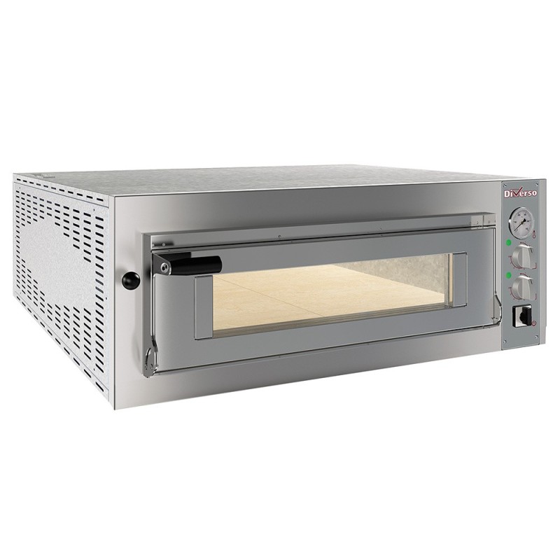 Four électrique 4 pizzas diam. 350mm 1 chambre