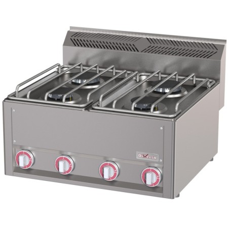 Cuisinière 4 feux gaz -Top-