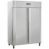 Armoire congélateur ventilée 1200 Lit. 2 portes GN 2/1 sur roues 2 avec freins
