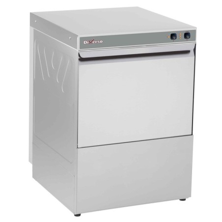 Lave-vaisselle panier 500x500 mm avec pompe vidange et doseur de produit de lavage