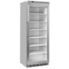 Armoire congélateur porte vitrée statique 400 litres - Acier inox