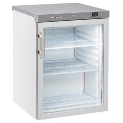 Frigo ventilé porte vitrée 200 Litres - blanc