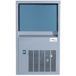 Machine à glaçons pleins (14 gr) 24kg/24havec réserve 6 kg inox