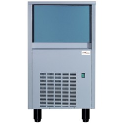 Machine à glaçons pleins (22 gr) 41kg/24havec réserve 15 kg inox
