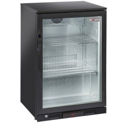 Refroidisseur de bouteilles "arrière bar"  ventilé 1 porte vitrée battante