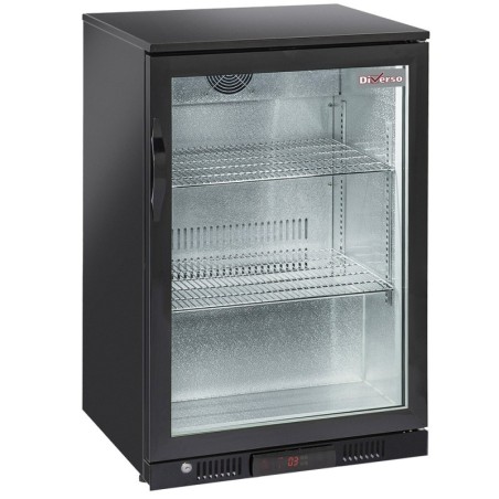 Refroidisseur de bouteilles "arrière bar"  ventilé 1 porte vitrée battante