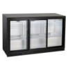Refroidisseur de bouteilles ventilé 3 portes vitrées coulissantes
