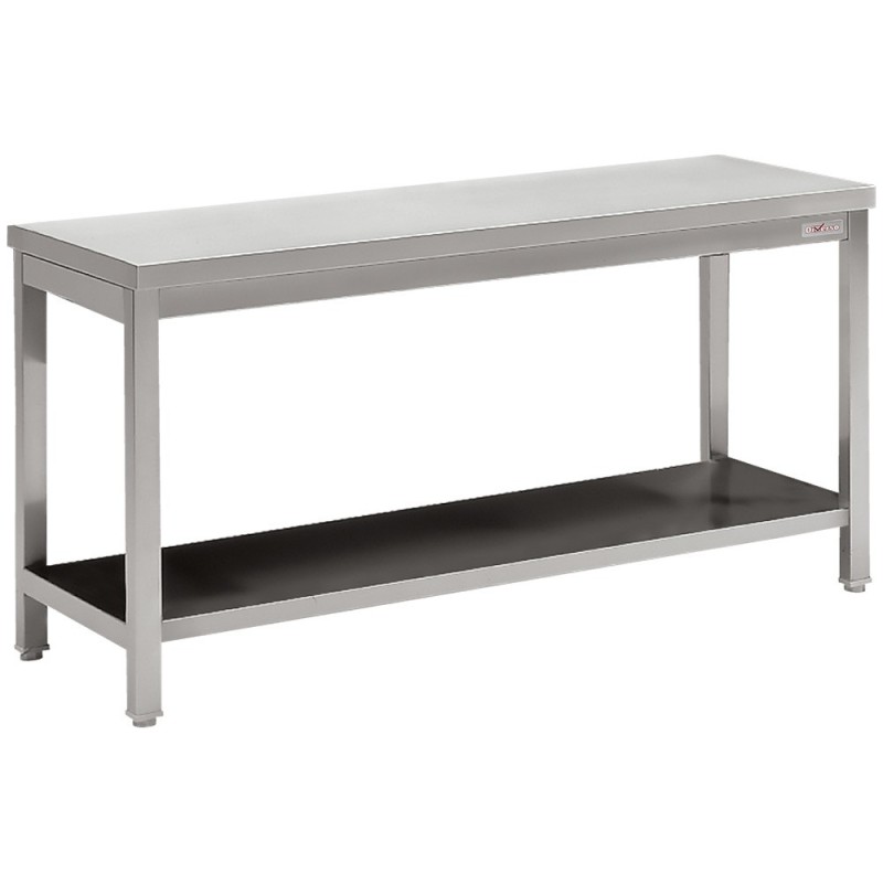 Table de travail ECO avec tablette inférieure Table de travail ECO avec tablette inférieure