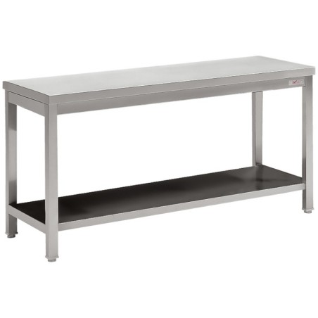 Table de travail ECO avec tablette inférieure