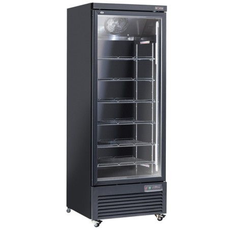 Vitrine Frigo verticale 1 porte 615 litres  - NOIRE