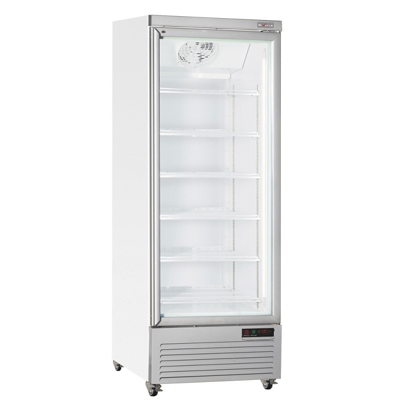 Vitrine Frigo verticale 1 porte 615 litres - BLANCHE Vitrine Frigo verticale 1 porte 615 litres - BLANCHE
